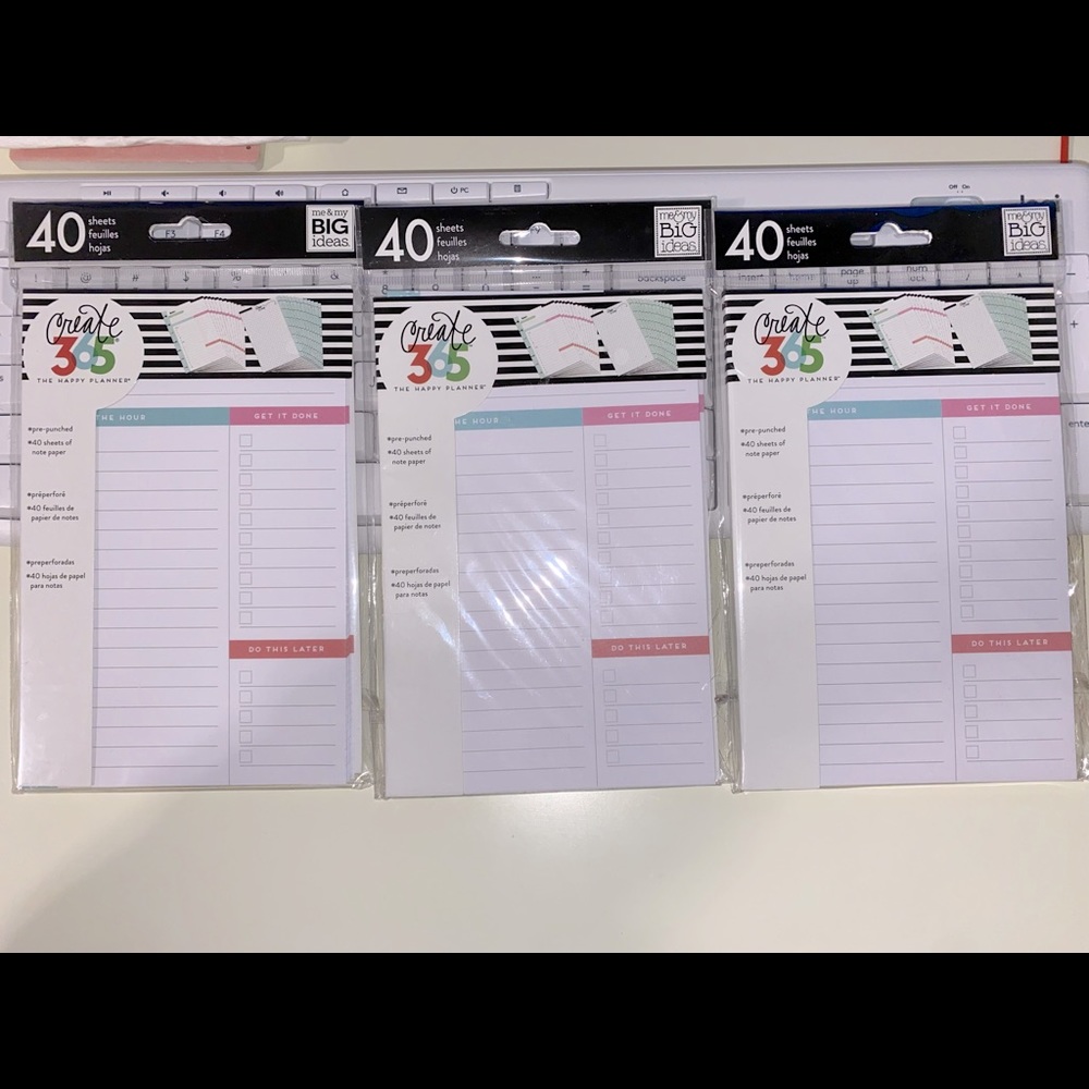 Happy Planner Mini Daily Sheets